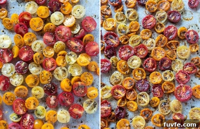How to make roasted cherry tomatoes