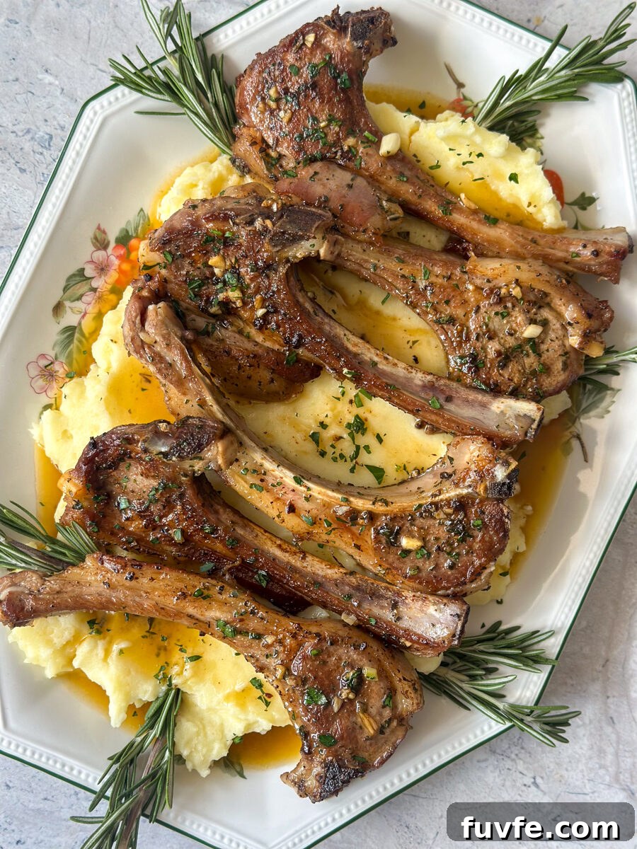 Garlic and Rosemary Lamb Chops Recipe: Crispy, Juicy, Oven-Roasted 11 best lamb chop recipe