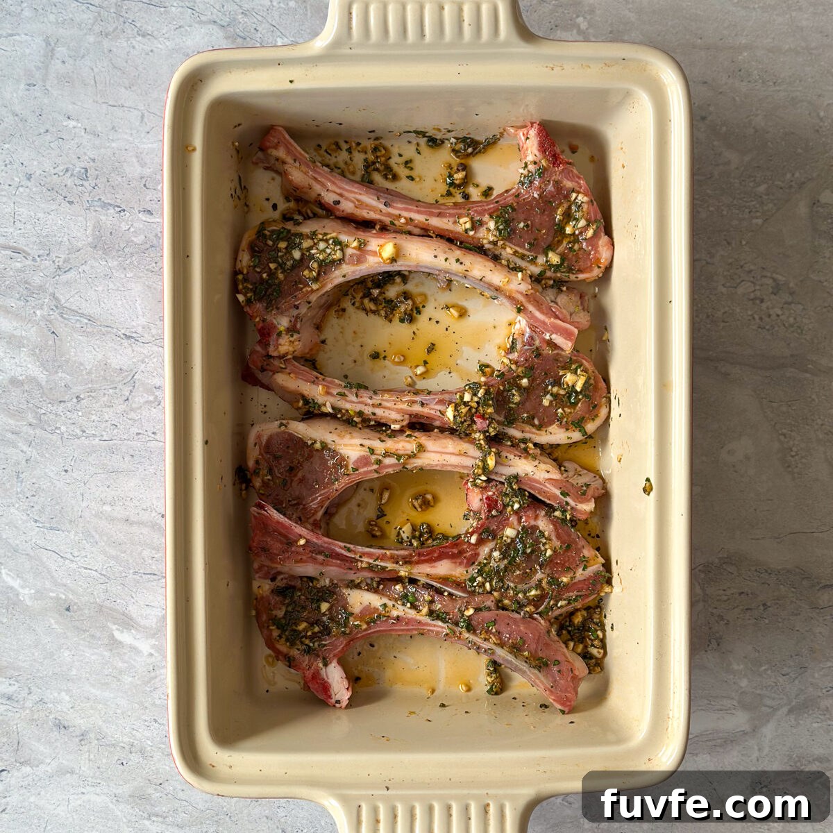 Garlic and Rosemary Lamb Chops Recipe: Crispy, Juicy, Oven-Roasted 5 Marinate the Lamb Chops!
