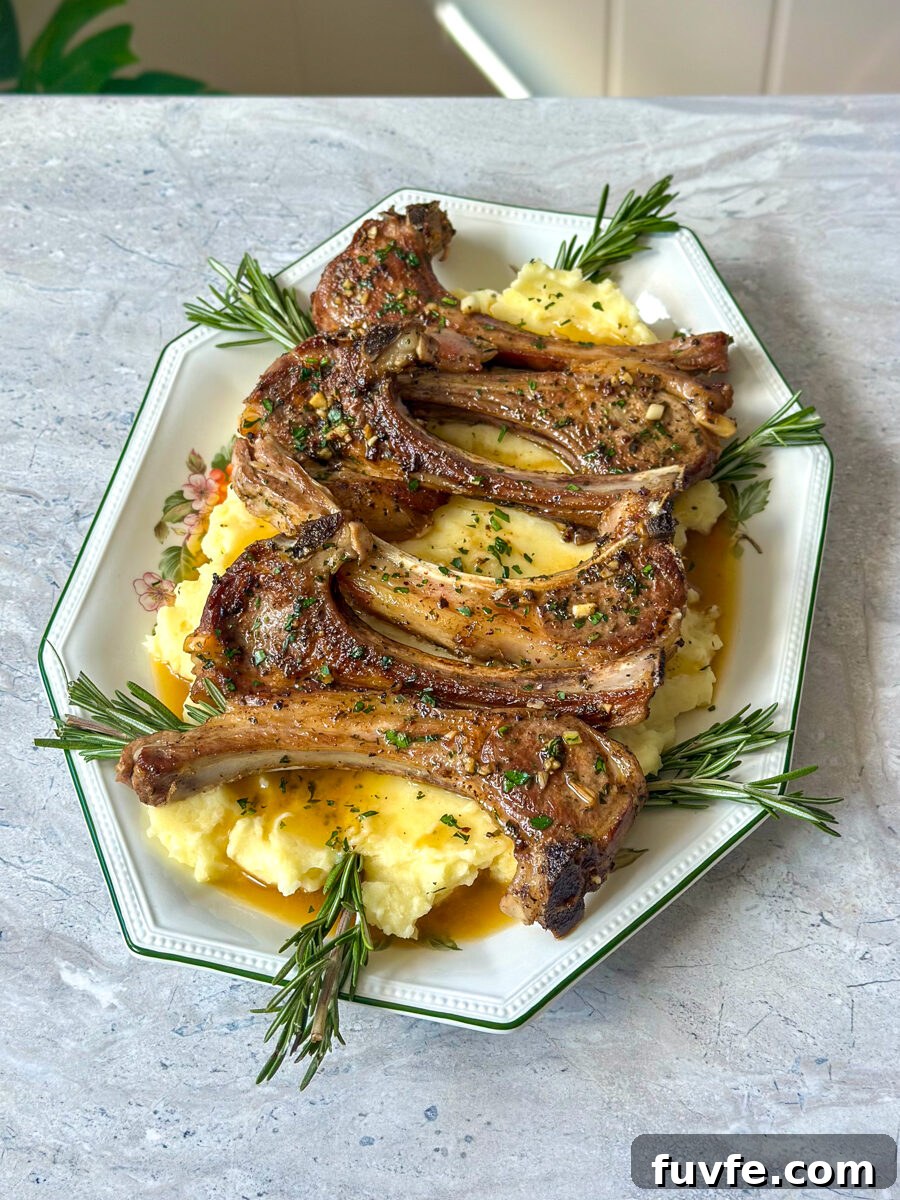 Garlic and Rosemary Lamb Chops Recipe: Crispy, Juicy, Oven-Roasted 9 best lamb chop recipe
