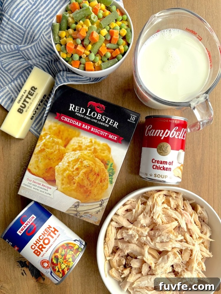 Do you have a large family with kids to feed? Try this amazing chicken cobbler dinner recipe!