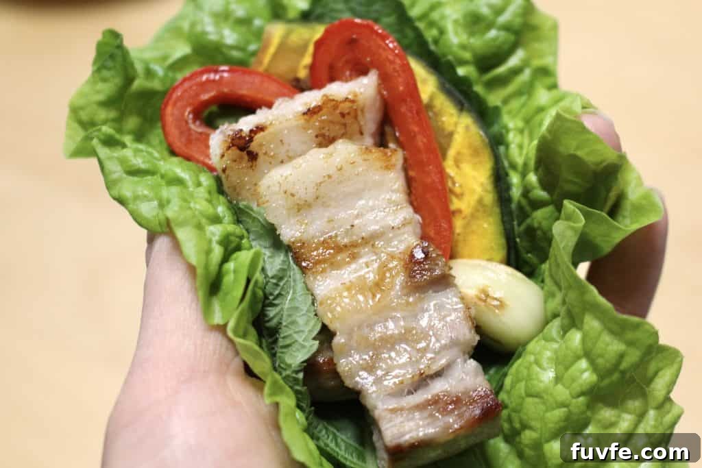 Whole30 Samgyeopsal Recipe: Keto-Friendly Korean Grilled Pork Belly 8 Whole30 Samgyeopsal