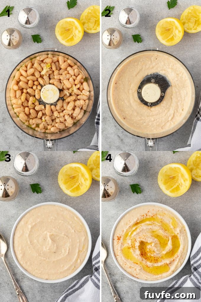 How to make white bean hummus