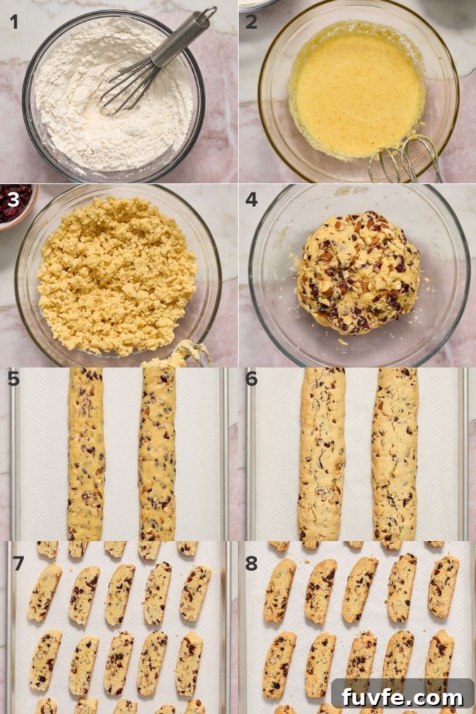 Homemade Cranberry Orange Biscotti Recipe 5 How to make cranberry biscotti.
