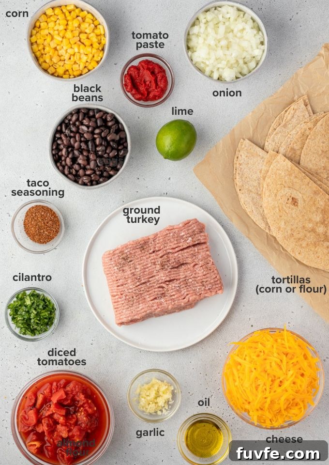 Cheesy Mexican Tortilla Casserole with Beans 4 tortilla casserole recipe ingredients