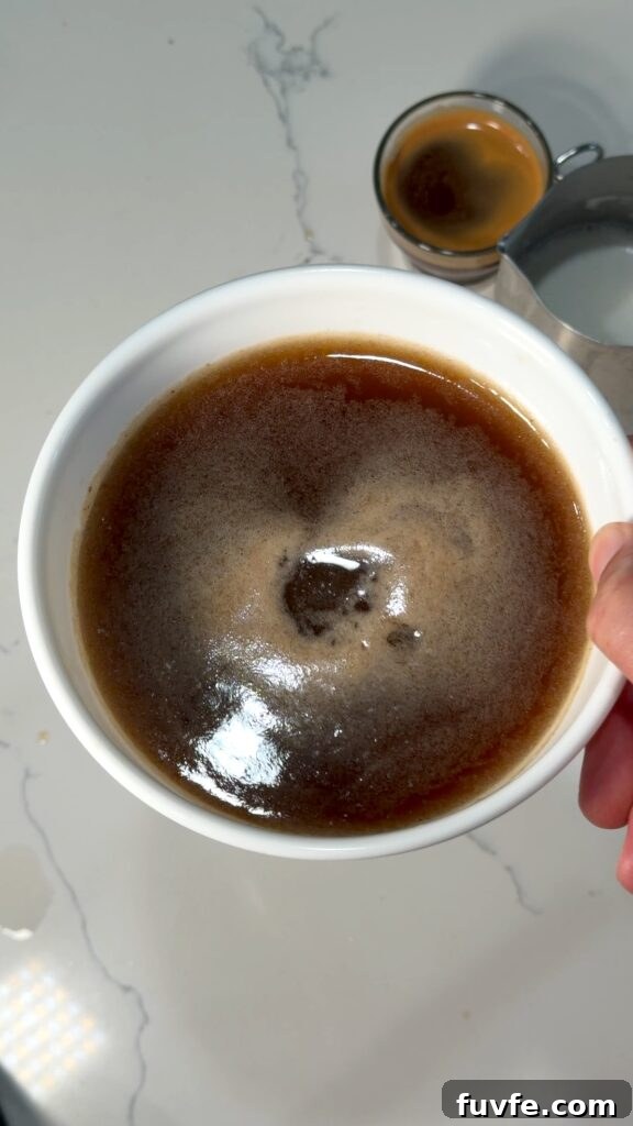 Banana Bread Latte Syrup Recipe — Homemade Coffee Flavoring 10 a bowl of banana breat syrup