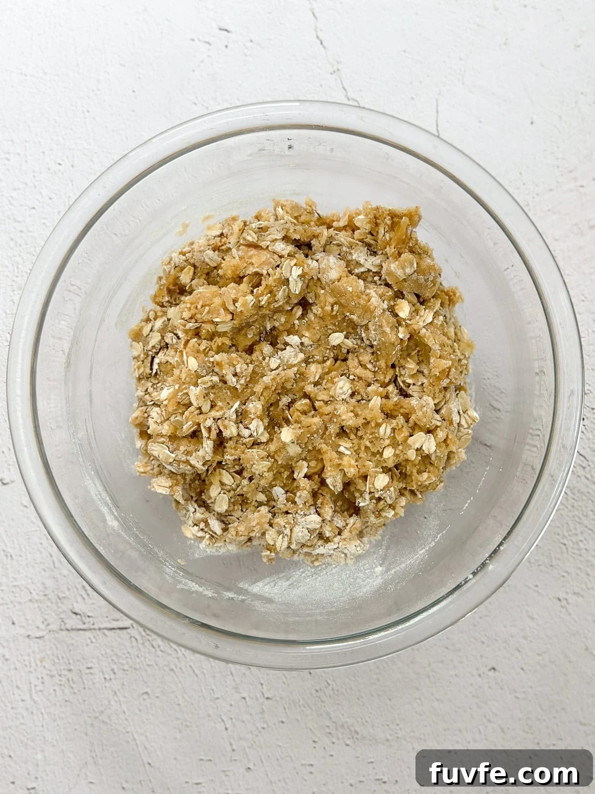 flour and oats added.
