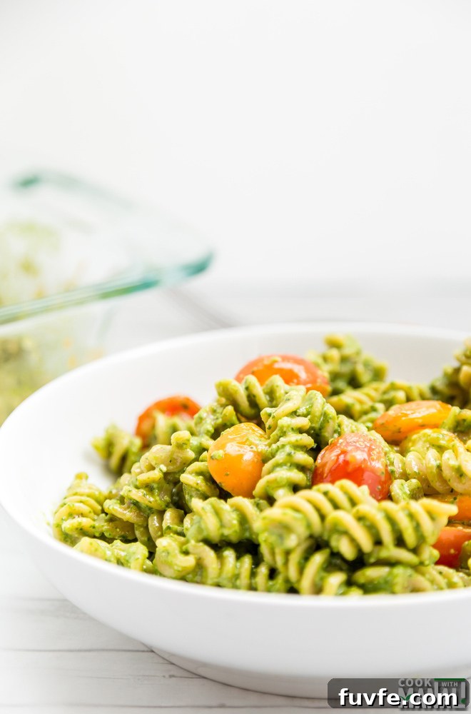 Cheesy Baked Pesto Pasta Casserole with Crispy Breadcrumbs 4 Baked Pesto Pasta Recipe