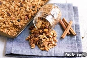 Homemade Maple Pecan Granola Recipe for Crunchy Breakfast 4 img 154 3