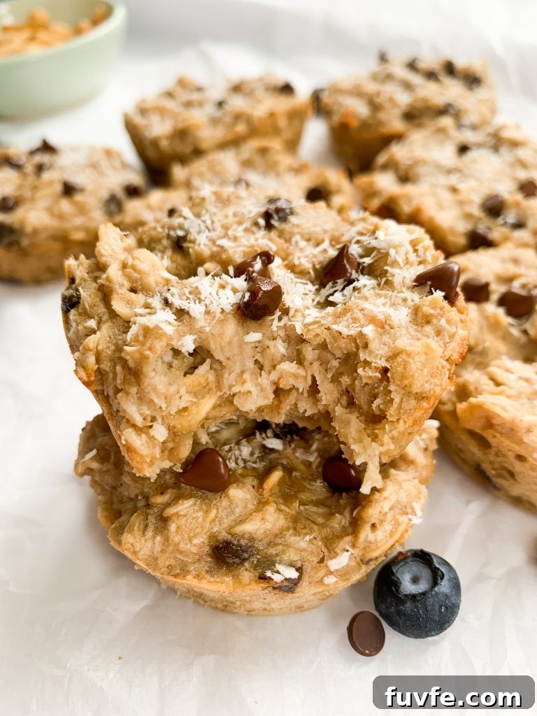 a stack of two oatmeal cups