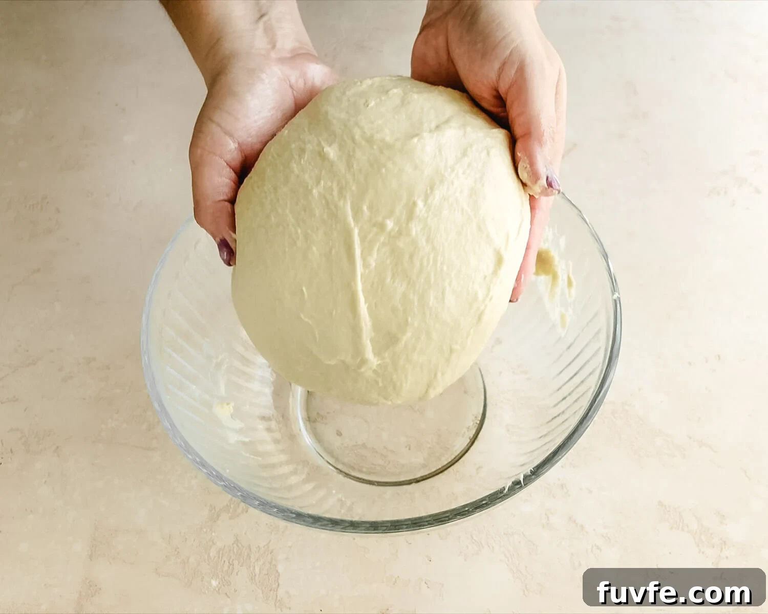 Creamy Condensed Milk Bread Recipe for Soft Homemade Loaf 14 Form the dough into a ball.