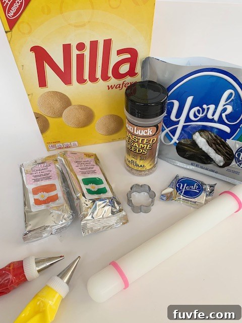 Nilla Wafer Hamburger Cookie Recipe: Classic Mini Sandwich Cookies 4 Ingredients for Nilla Wafers hamburger cookies
