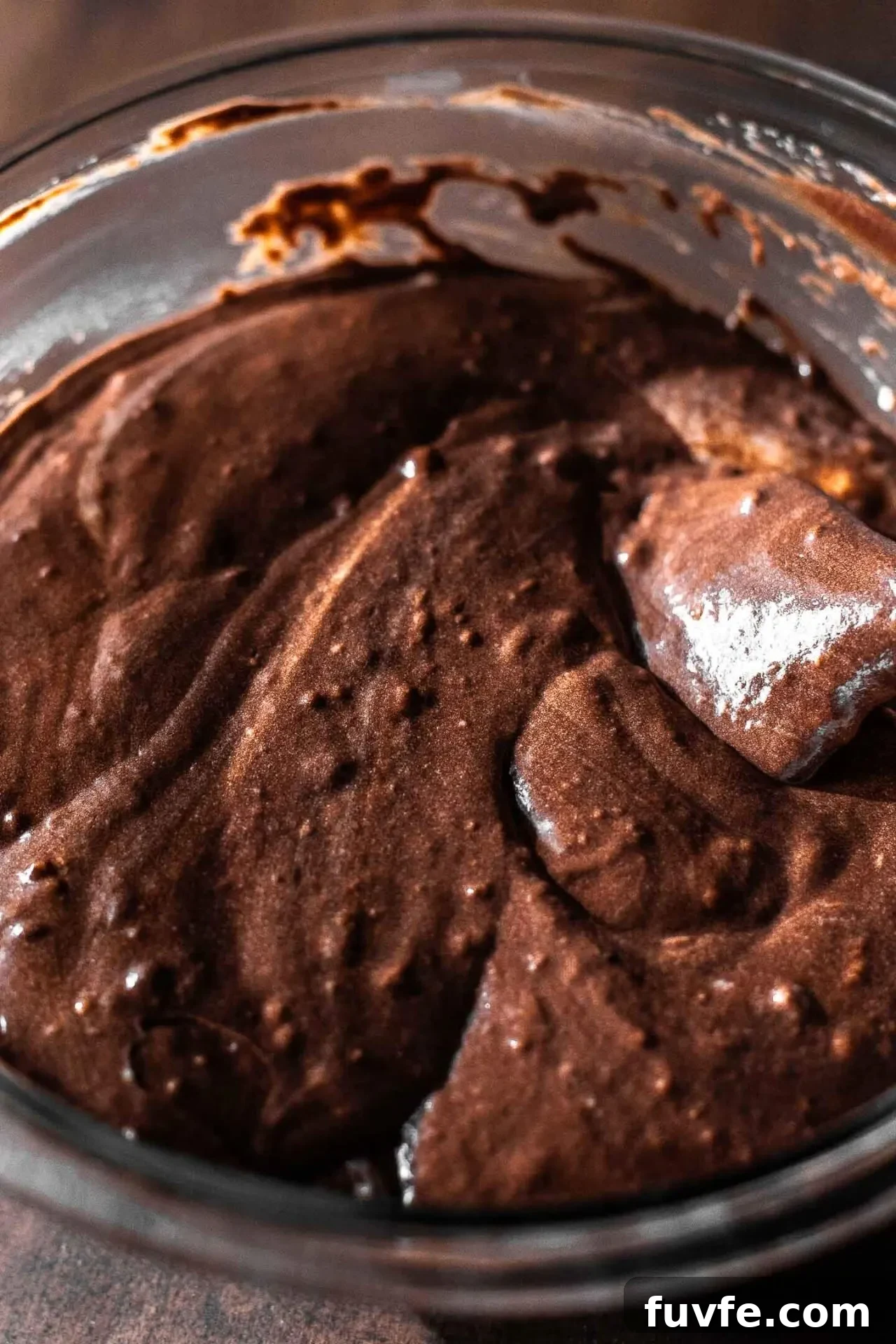 Classic Marble Cake Recipe with Swirled Chocolate-Vanilla Layers 8 marble cake chocolate cake batter in bowl