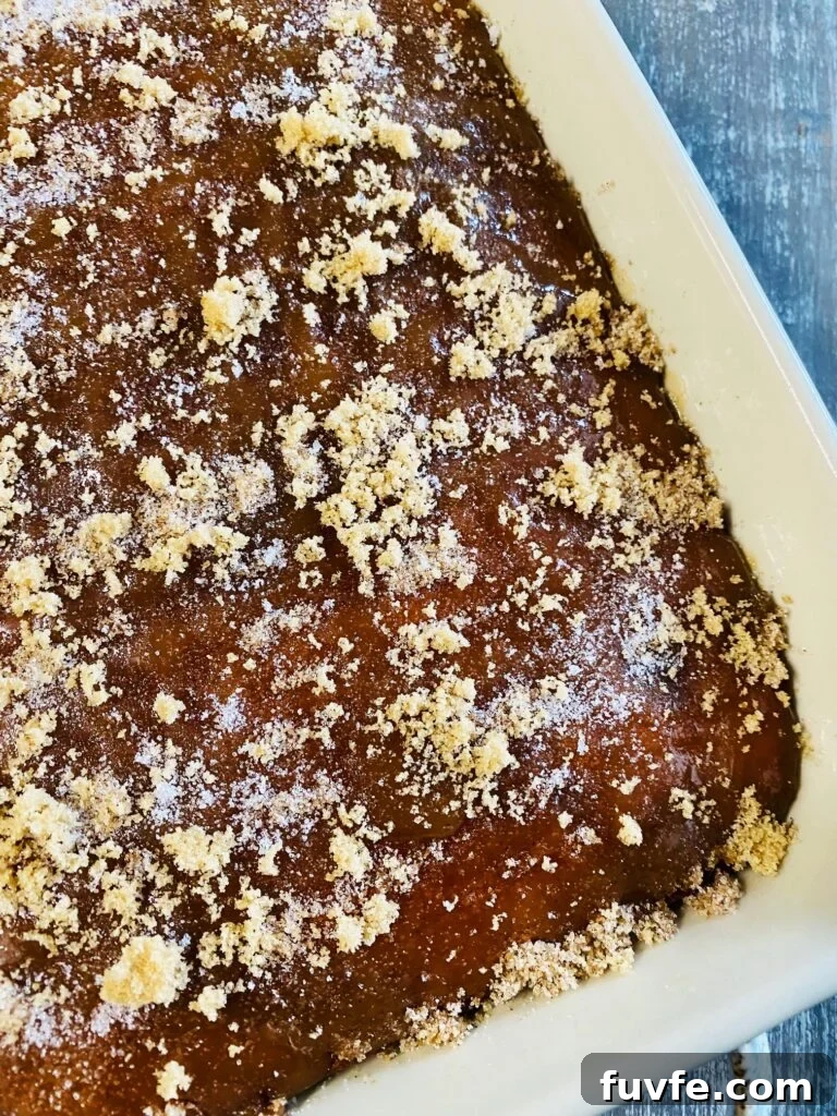 Churro Cake with Caramel