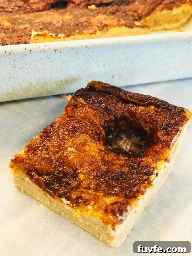 Cinnamon Cheesecake Bars