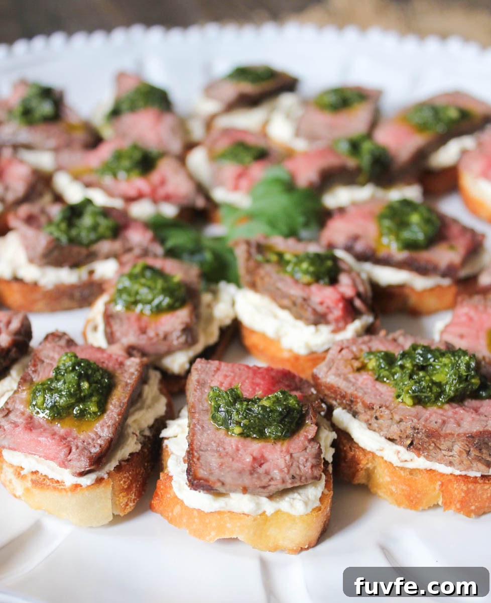 beef-tenderloin-crostini-with-whipped-goat-cheese-and-pesto-3