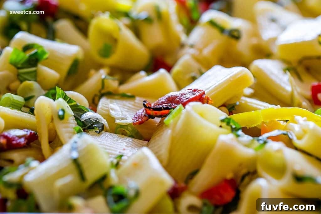Vegan Antipasti Pasta Salad with Roasted Veggies and Olives 6 This antipasti pasta salad is quick, easy, vegan, and so delicious!