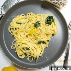 Lemon Spinach Pasta Recipe: Bright 20-Minute Weeknight Meal 16 lemon pasta with spinach