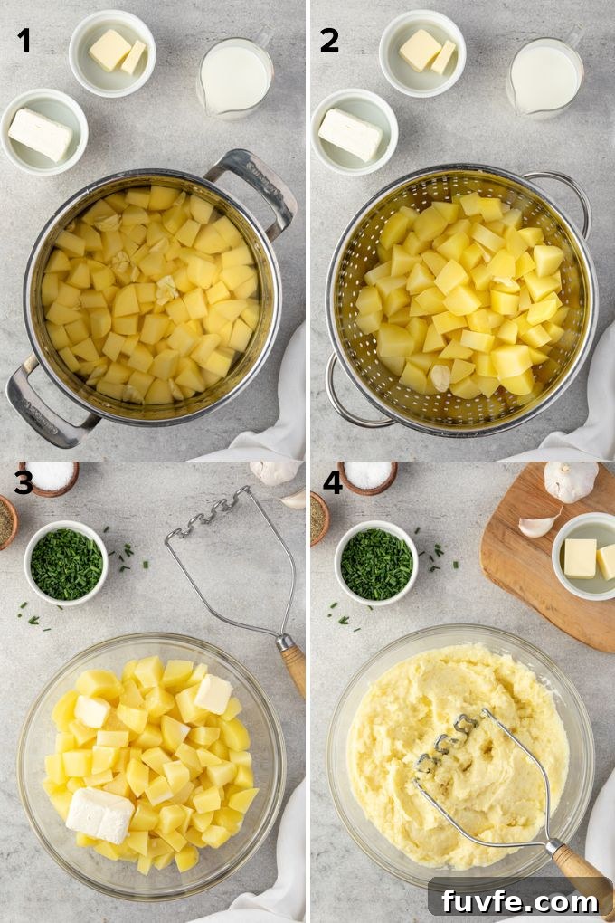How to make yukon gold mashed potatoes
