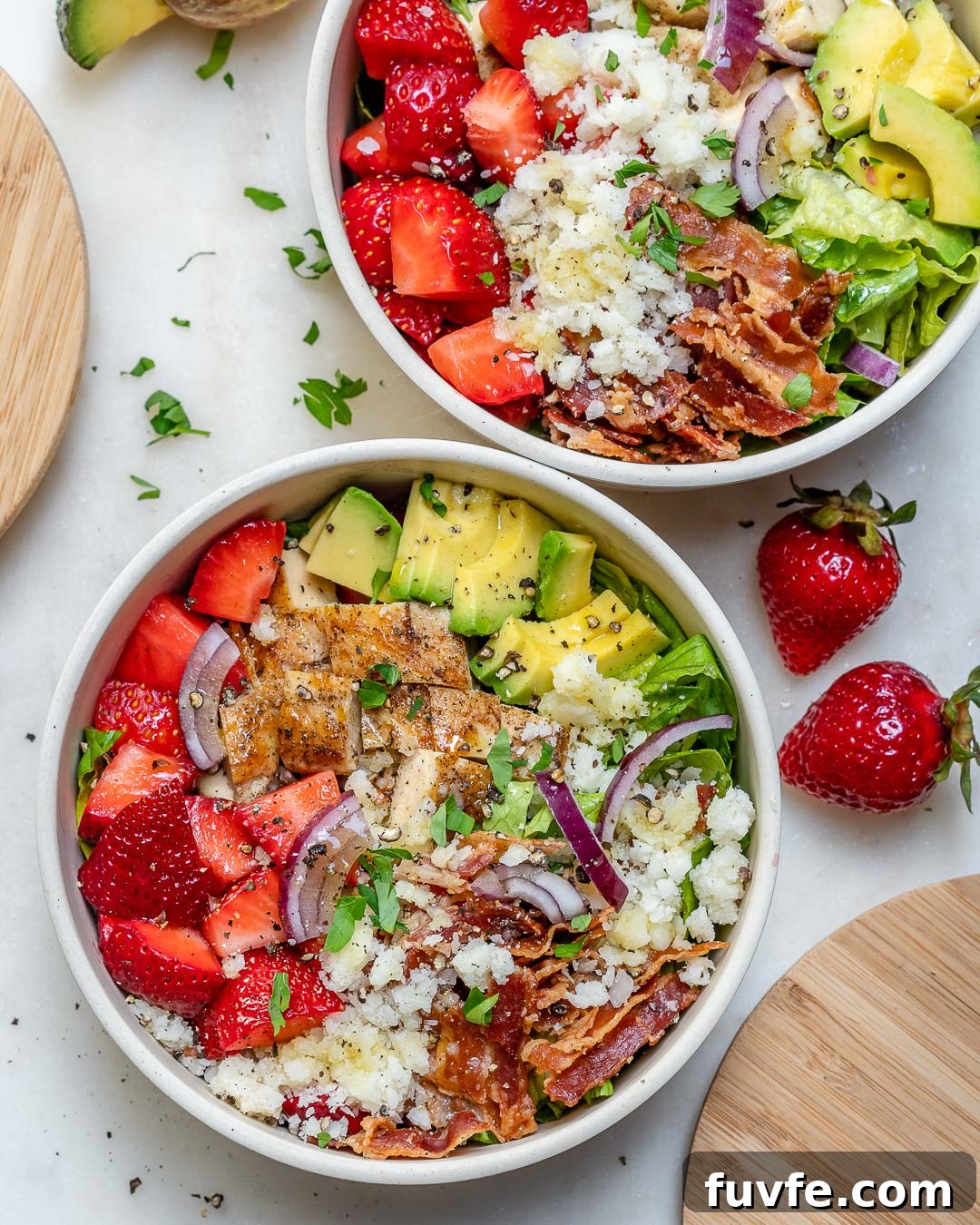 Strawberry Chicken Salad Bowls for Fresh, Colorful Meals 10 img 18469 9