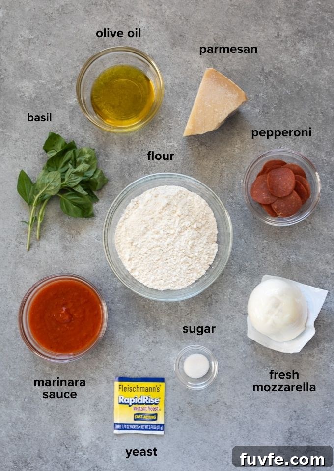 1-Hour Focaccia Bread Pizza Recipe 4 Focaccia pizza recipe ingredients