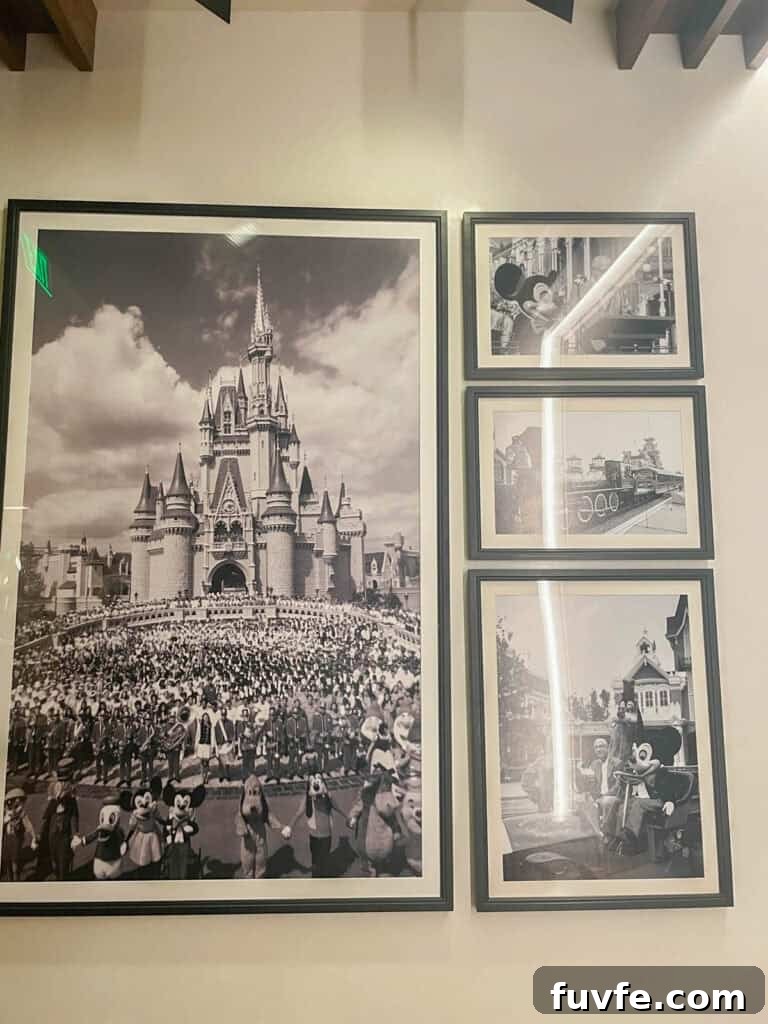 some of the decorations from Steakhouse 71.