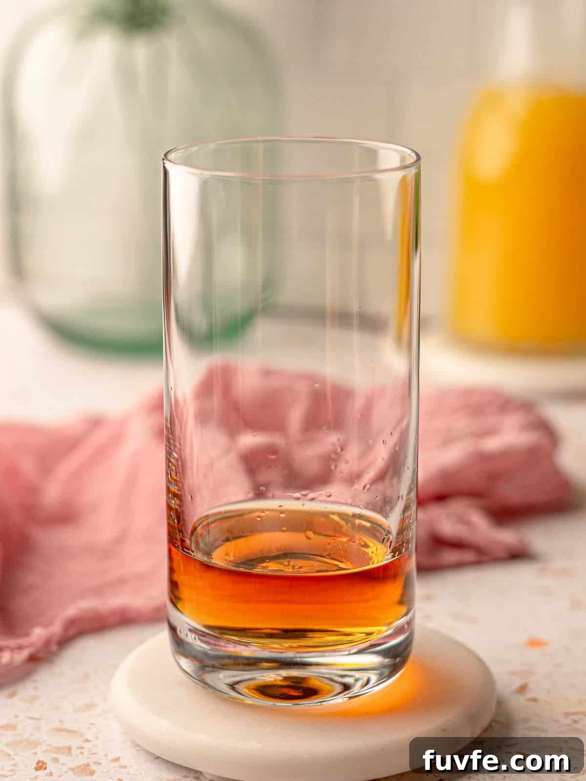 Authentic Jamaican Rum Punch Recipe for Tropical Cocktails 4 Rum in a highball glass.