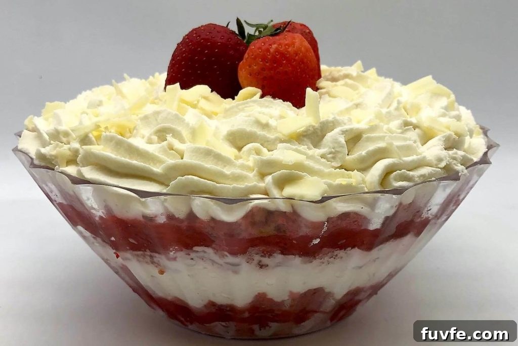 Bakery Tip: How to Make Stable Whipped Cream Frosting That Holds Up 4 Strawberry Trifle made with stabilized whipped cream