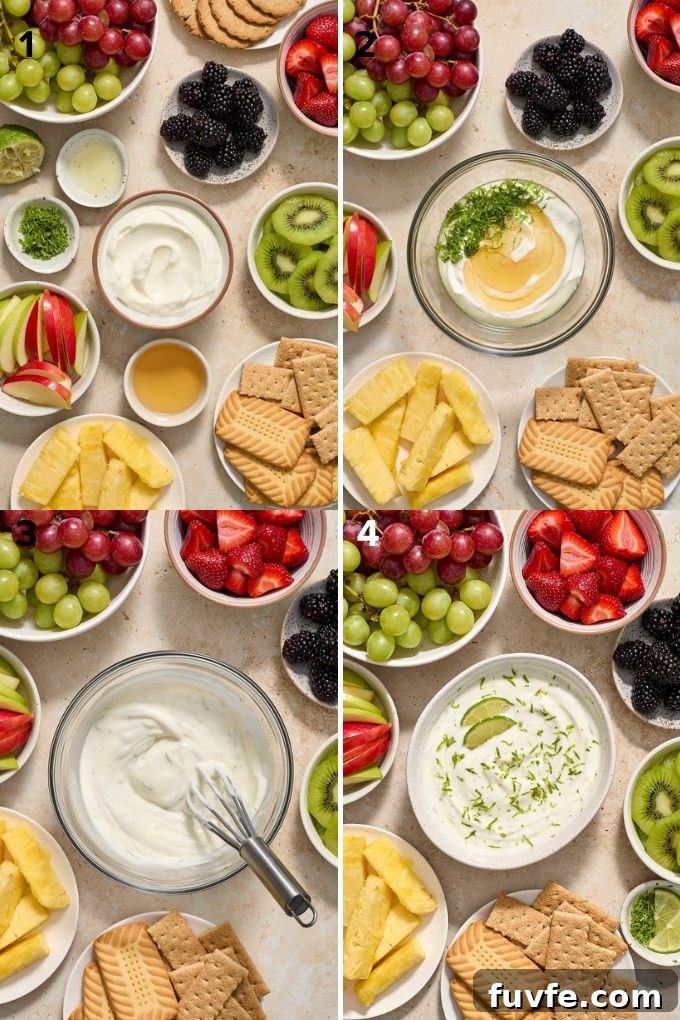 How to make Greek yogurt dip.