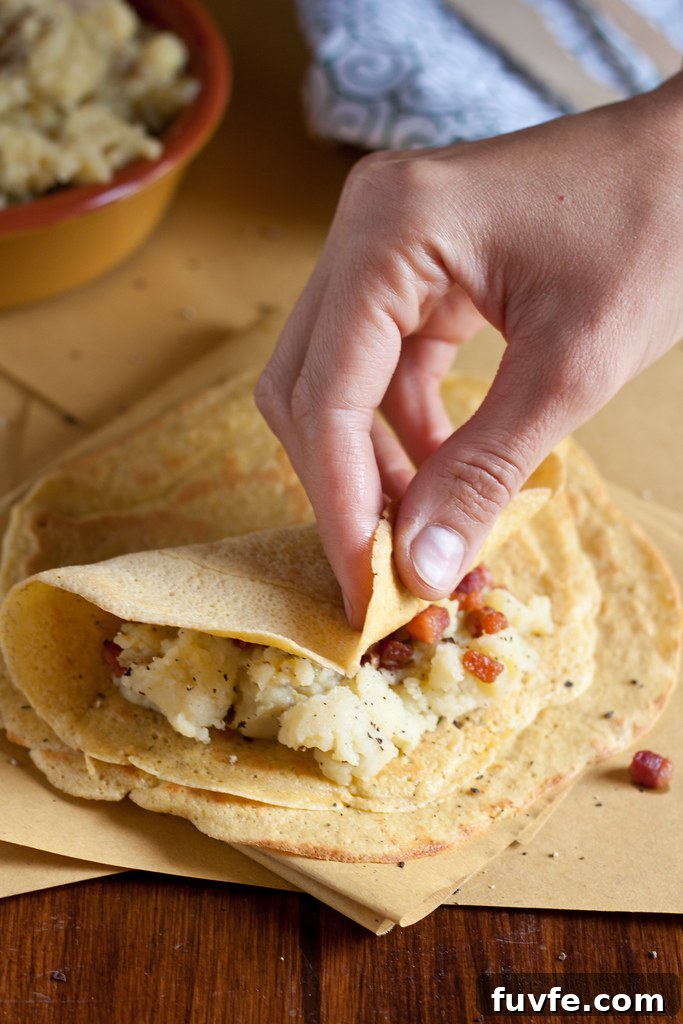 crespelle di ceci con patate al rosmarino e pancetta img 2206 3