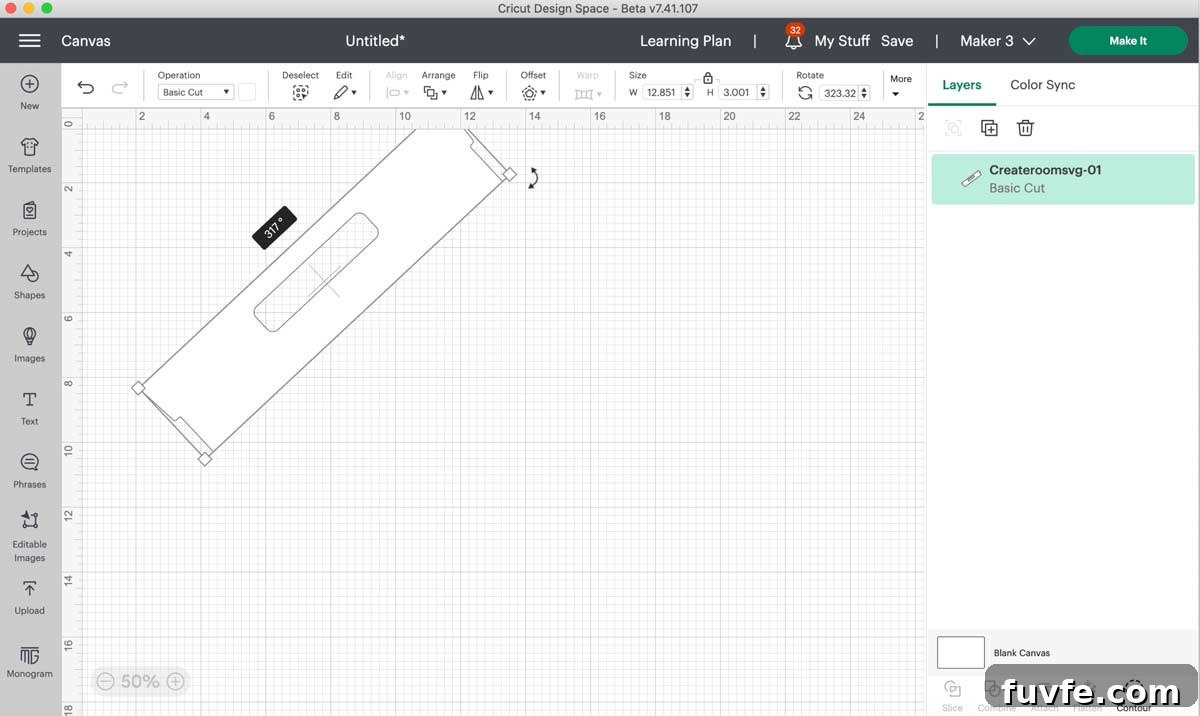 Make DreamBox Tote Covers with Your Cricut: Step-by-Step Guide 4 Cricut Design Space