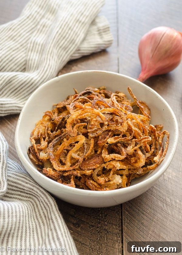 Crispy fried shallots
