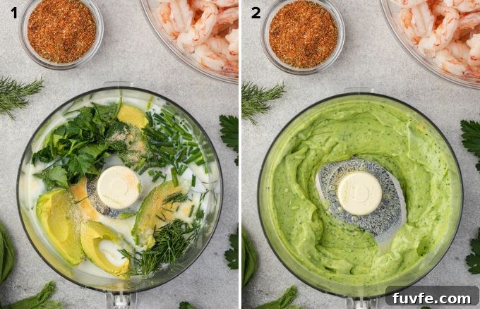How to make avocado ranch dressing