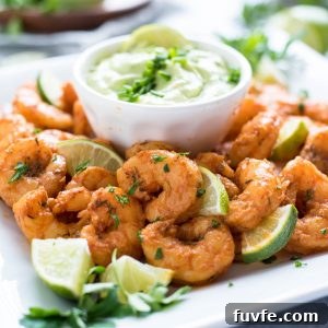 Blackened Shrimp with Avocado Ranch Dressing Recipe 10 Blackened shrimp appetizer with avocado ranch dressing
