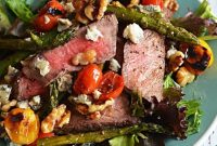 Warm Balsamic Steak and Roasted Vegetable Medley