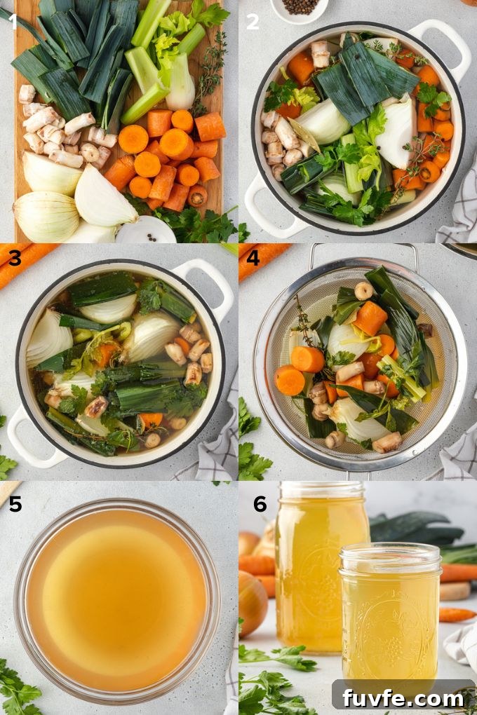 How to make vegetable stock