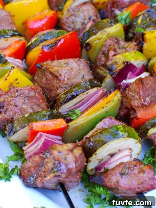 Lebanese Beef Kafta Meatballs with Garlic-Yogurt Sauce 8 Mediterranean Beef Kabobs 1200 x 1200