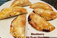 Crispy Blackberry Hand Pies Made in the Air Fryer
