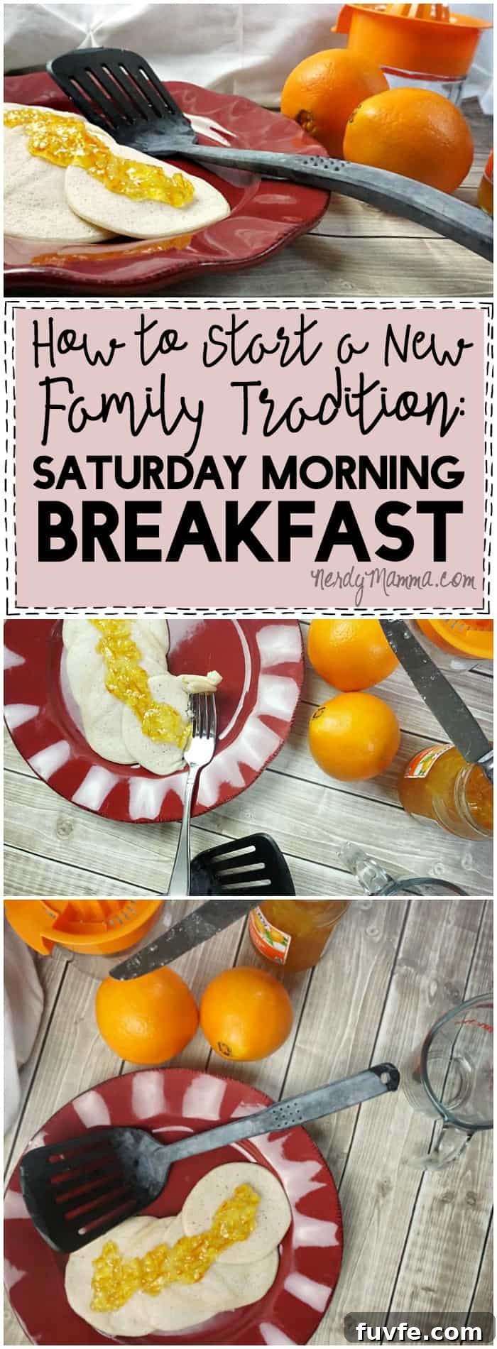 I love this--what a simple way to free up your weekends from shopping and start a new family tradition of having Saturday Morning Breakfast together!