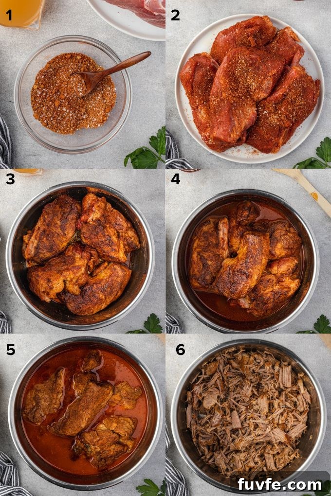 How to make pulled pork in instant pot