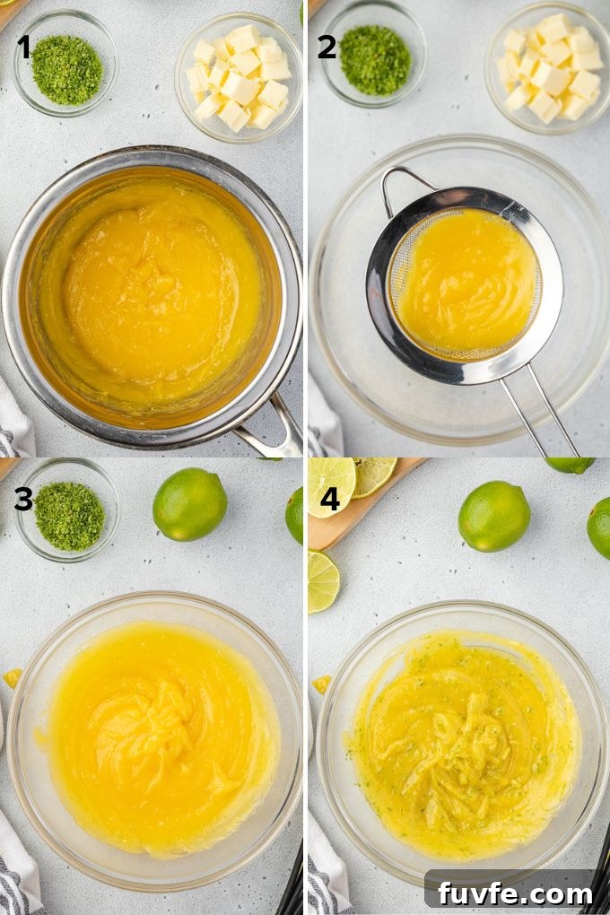 How to make lime curd