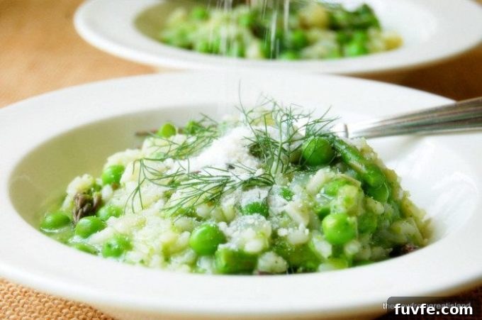 Spring risotto bowls