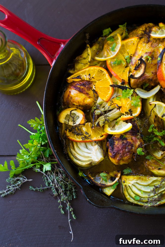 Olive oil braised chicken