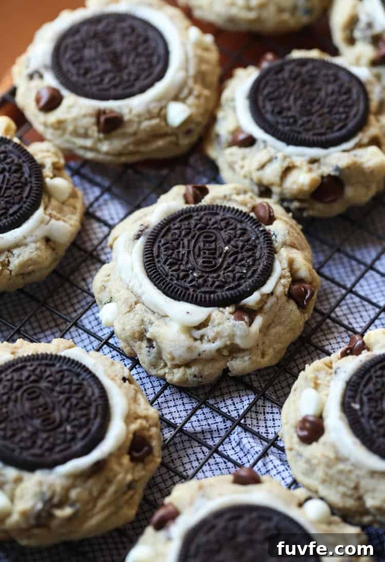 Decadent Cookies and Cream Cookie Recipe 2 Outrageous Cookies and Cream Cookies