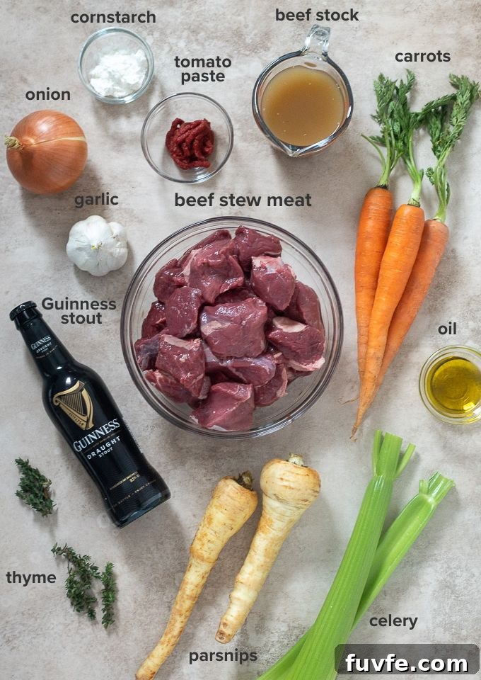 Instant Pot Guinness Beef Stew Recipe 4 Guinness beef stew recipe ingredients