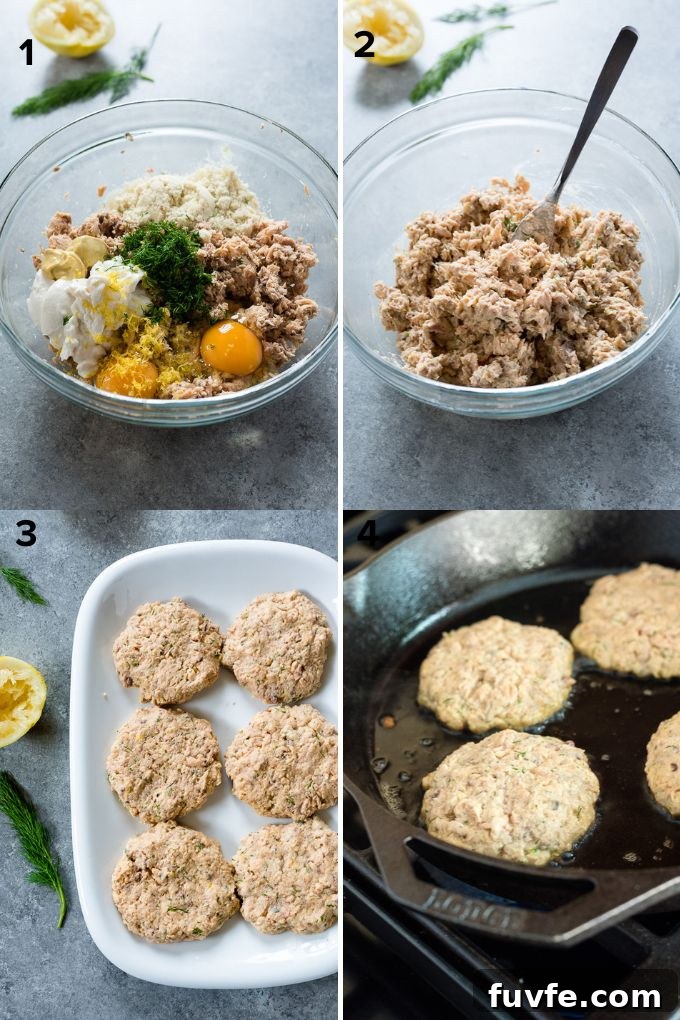 How to make salmon patties