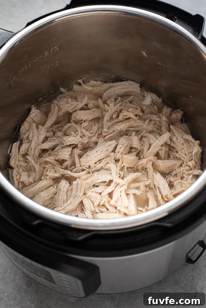 How to Make Shredded Chicken in the Instant Pot 3 Shredded chicken in the Instant Pot