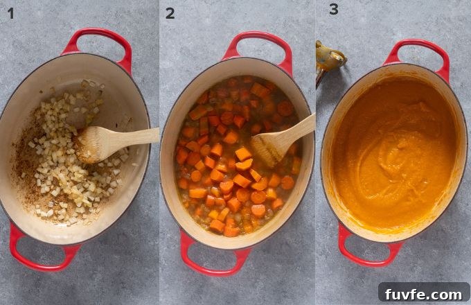 Silky Carrot and Ginger Soup Recipe 5 How to make carrot soup