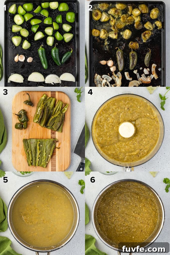 How to make green enchilada sauce