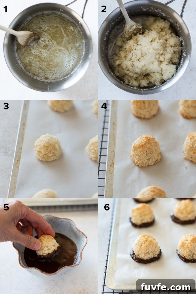 How to make coconut macaroon recipe